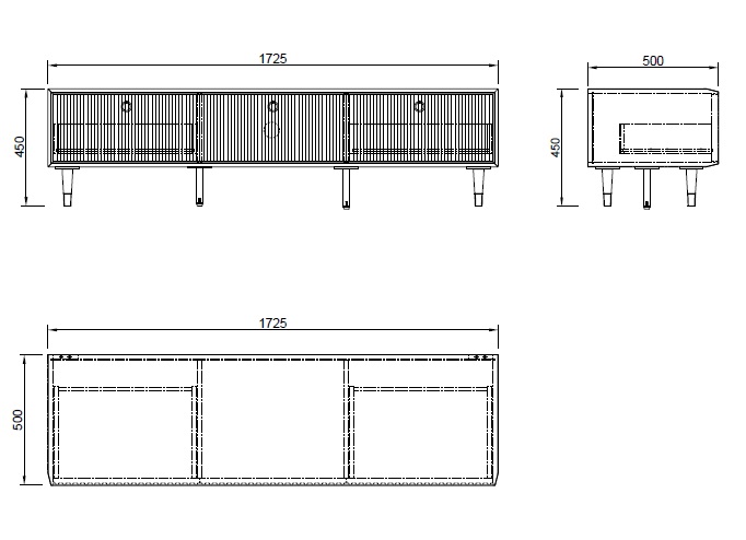 Тумба под телевизор 77IP-TV008