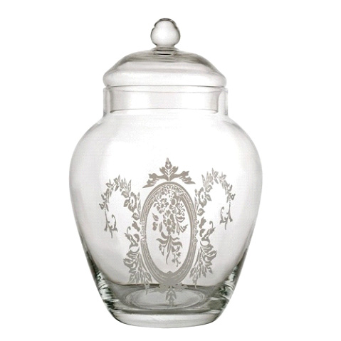 Баночка стеклянная 21*12