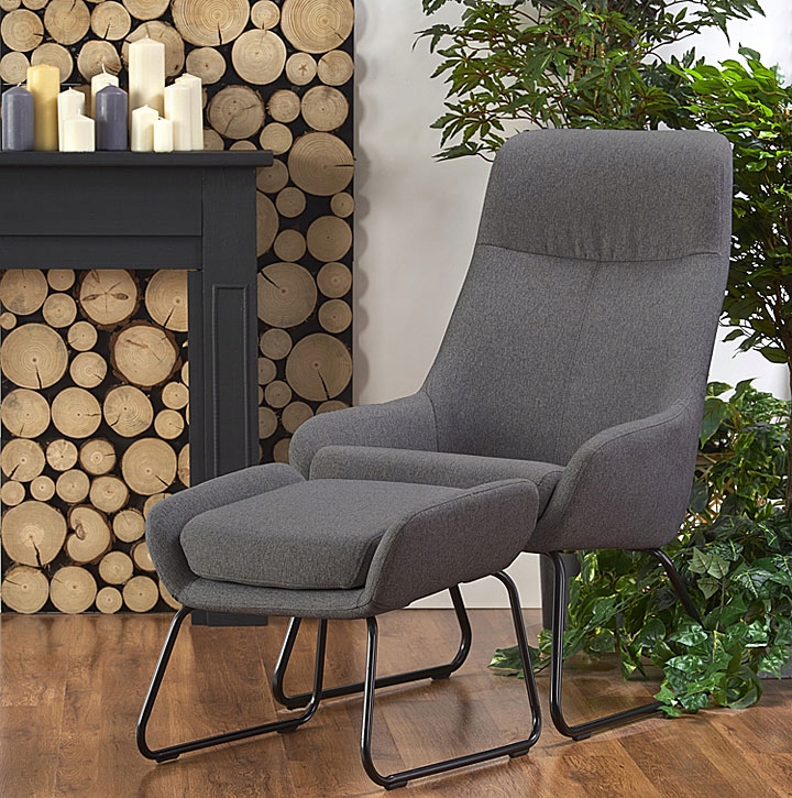 Кресло с пуфом Bolero