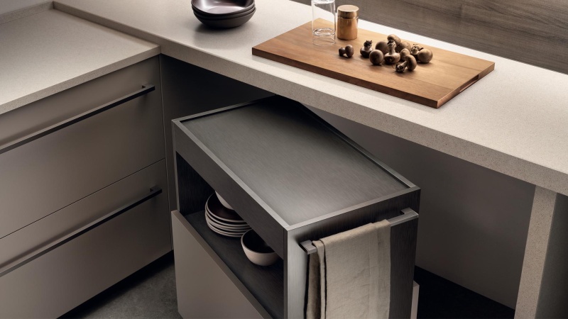 Тележки на кухне