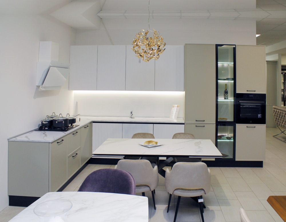 Кухня в современном стиле недорого VITTO из наличия купить в Горячем Ключе