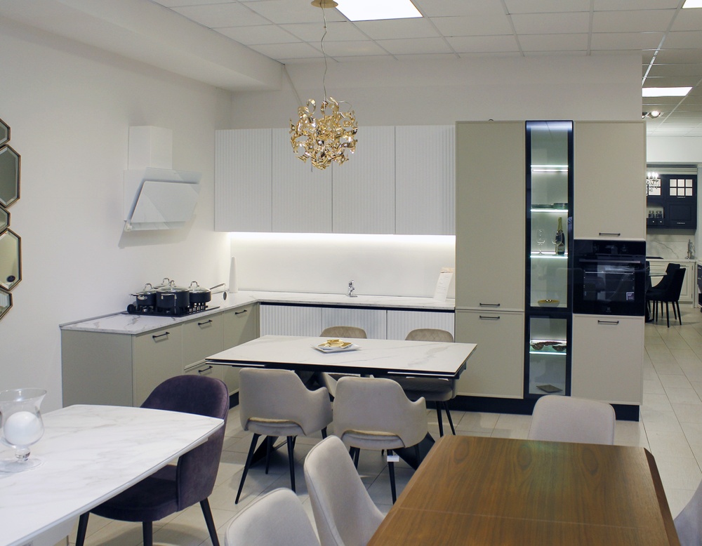 Кухня в современном стиле недорого VITTO из наличия купить в Горячем Ключе